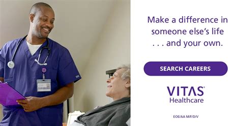 Vitas healthcare jobs - Browse Open Healthcare Positions in Brevard County. VITAS offers a variety of healthcare jobs near you that lead to promising careers in the hospice profession. Apply to VITAS hospice jobs in Brevard County now. We have openings in several categories, including: Clinical. RN/LPN. 